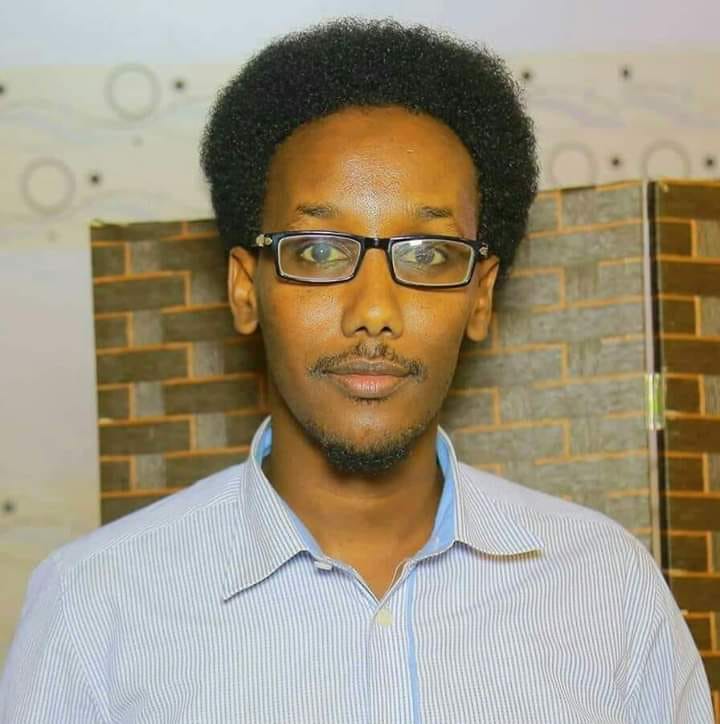 Said Nadaara, Kasmaal-Media editor briefly detained in Galkayo, on 13 Jan, 2020.