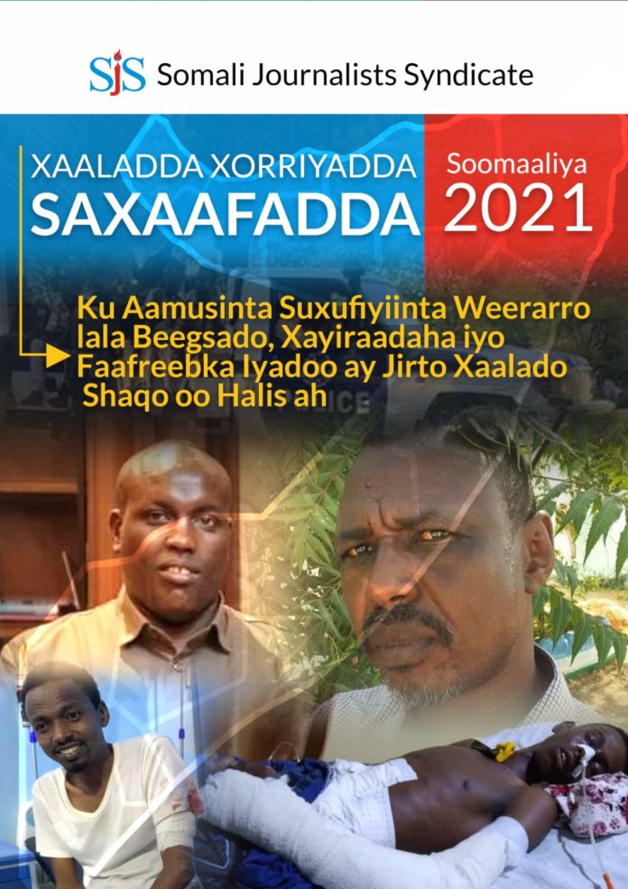 Xaaladda Xorriyadda Saxaafadda Soomaaliya 2021.