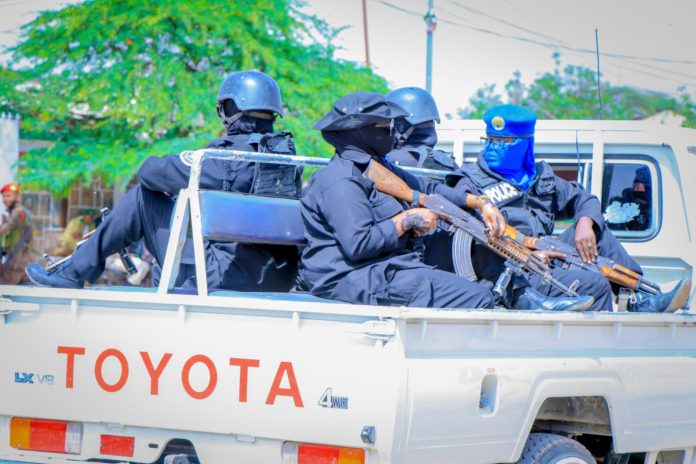 Somaliland police in Hargeisa. | PHOTO/File.