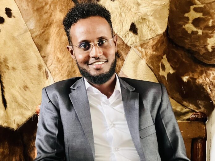 SYL TV journalist and founder, Hussein Abdulle Mohamed. | PHOTO/ Courtesy/ Private.